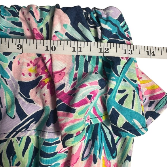 LILLY PULITZER Anja Romper In Mandevilla Pink Extra Lucky XS - Picture 8 of 13